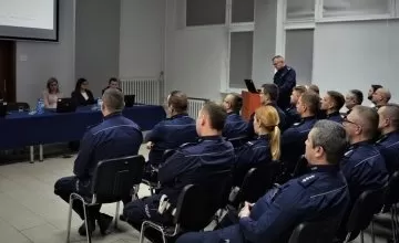 Odprawa roczna w Komendzie Powiatowej Policji