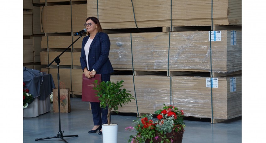 Otwarcie nowej hali produkcyjno-magazynowej w Pniewach