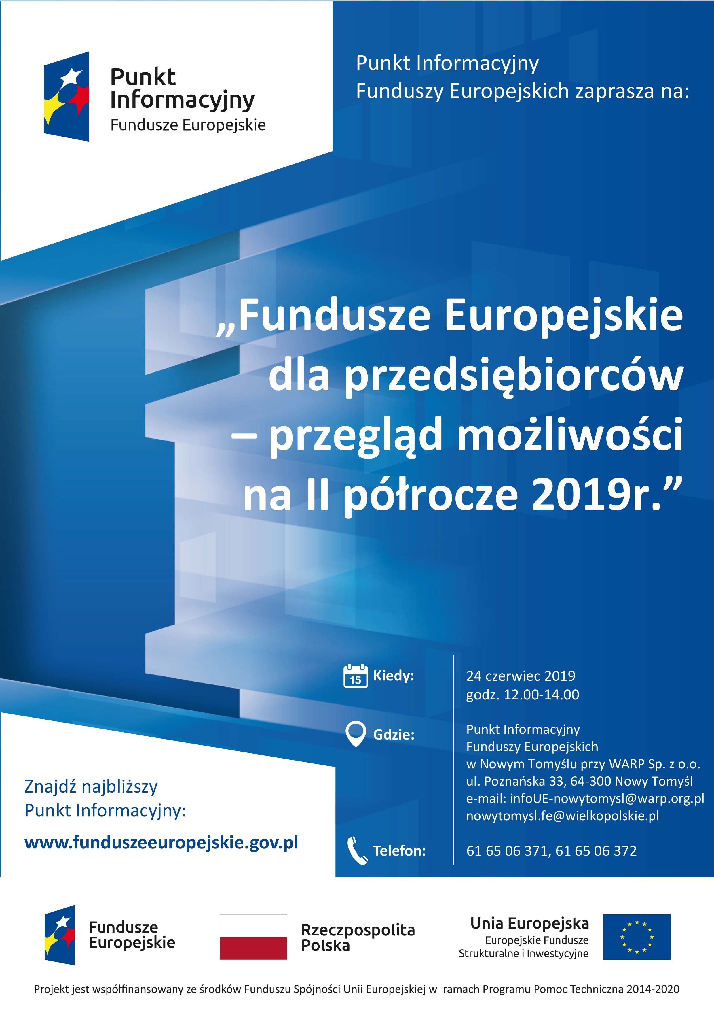 Plakat informacyjny