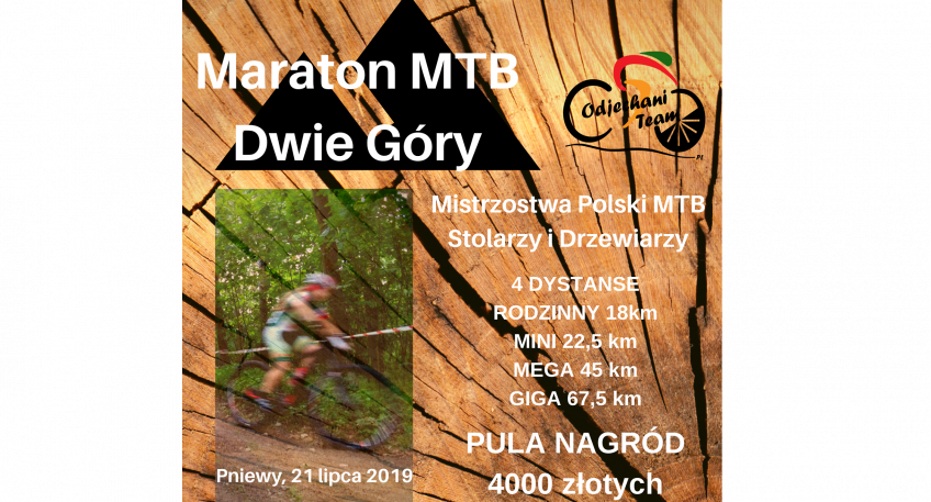 Plakat wydarzenia - Maraton MTB Dwie Góry