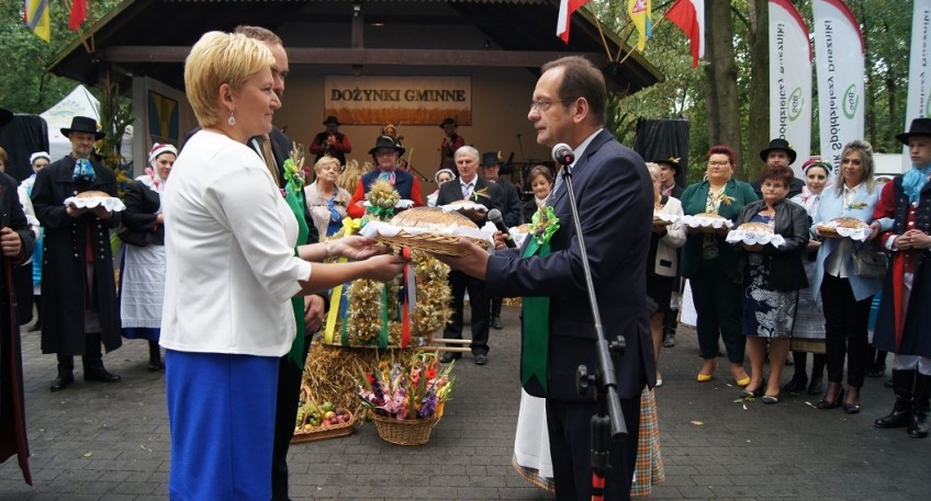 Dożynki gminne w Dusznikach i Obrzycku