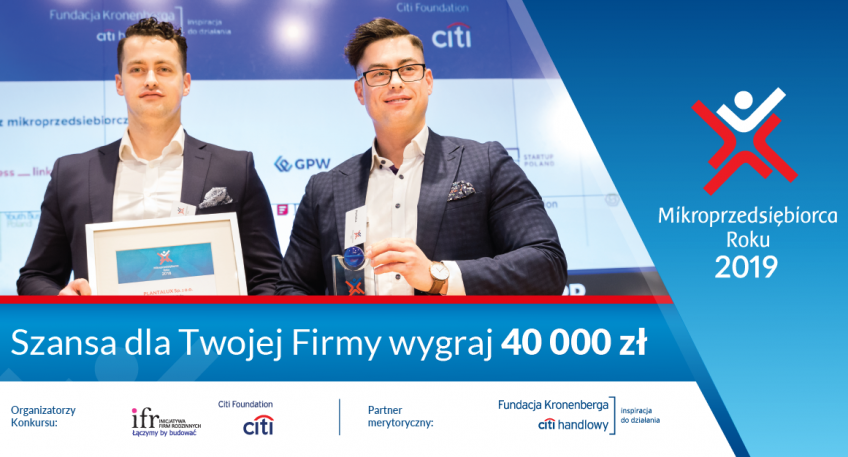 15 edycja Konkursu Mikroprzedsiębiorca Roku