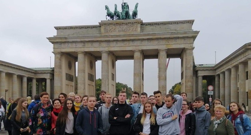    Młodzież z ZS Nr 2 we Wronkach z rewizytą w Niemczech                                               