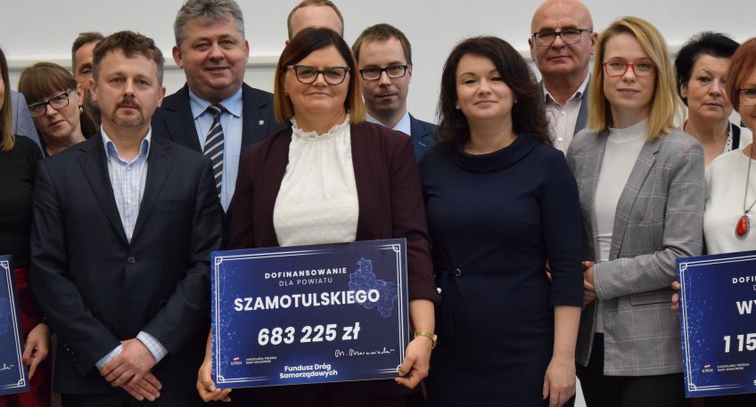 Kolejne dofinansowanie dla Powiatu Szamotulskiego