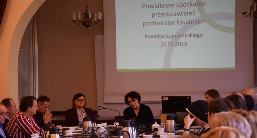 Powiatowe spotkanie partnerstw lokalnych