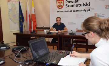 Wideokonferencja z Wojewodą Wielkopolskim Michałem Zielińskim