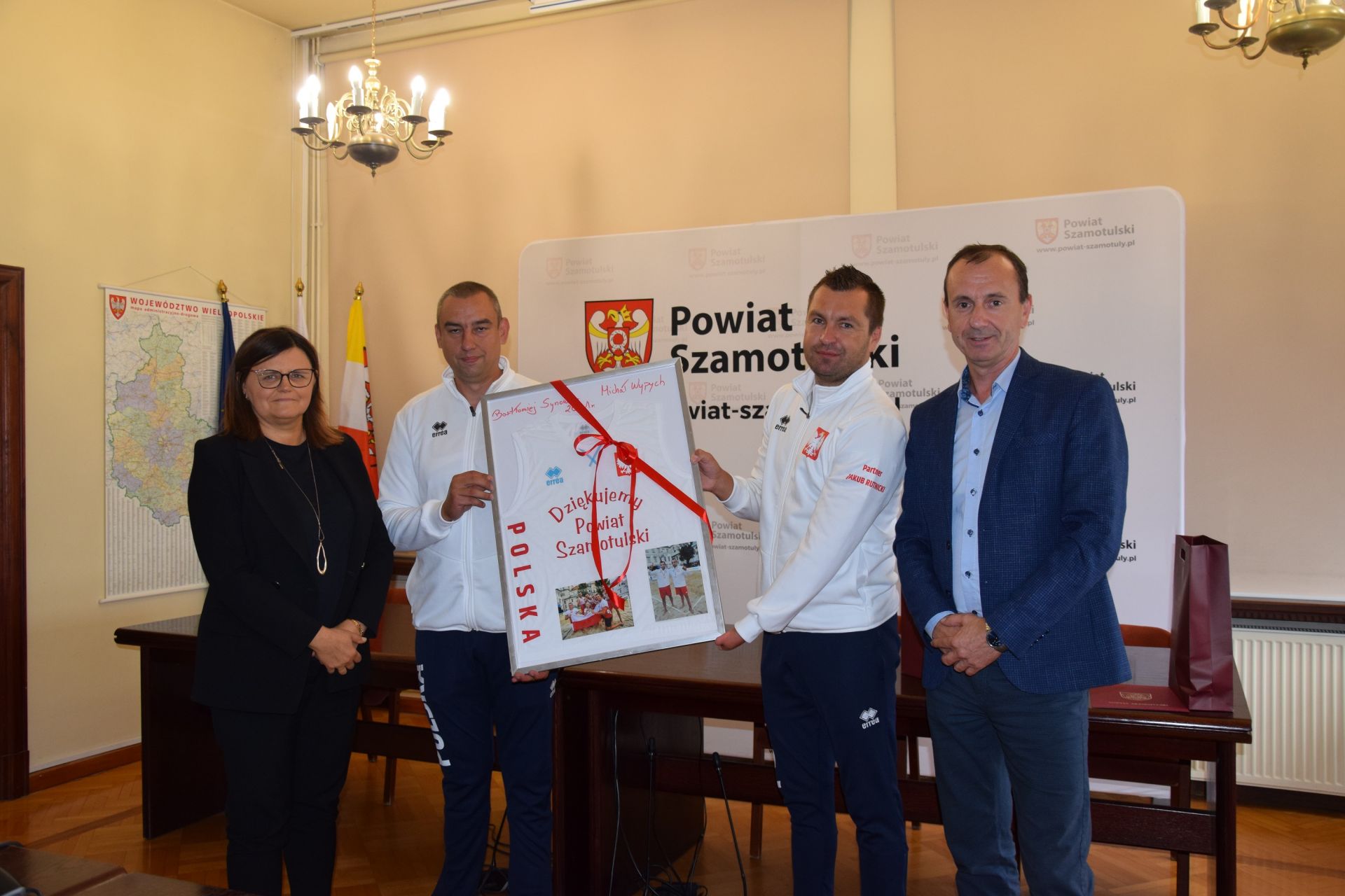 Wizyta Złotych Medalistów Międzynarodowych Zawodów Para Volley Europe