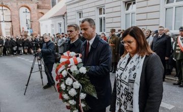 Odsłonięcie tablicy pamiątkowej Idziego Świtały