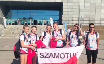4 miejsce zawodniczek UKS Szamotulanin na Mistrzostwach Polski w Minisiatkówce