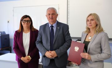 Wirtualna strzelnica w Zespole Szkół nr 1 im. Powstańców Wielkopolskich we Wronkach