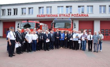 Wręczenie decyzji o przyznaniu świadczenia ratowniczego