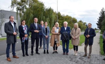 Odbiór drogi powiatowej Kaźmierz - Buk