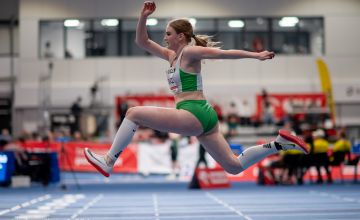 Brązowy medal Wiktorii Knutowicz na Halowych Mistrzostwach Polski w lekkoatletyce