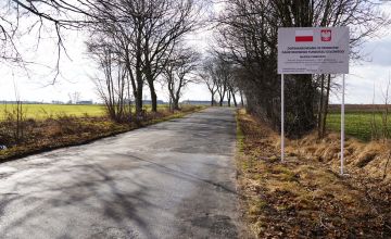 Rozpoczęcie robót na drodze powiatowej nr 1862. na odcinku Brodziszewo - Sokolniki Małe