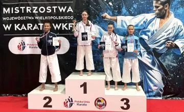 Brązowe medale dla szamotulskich karateczek!