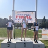 Uczestniczki Finału Ogólnopolskiego Licealiady w Szkolnej Lidze Lekkoatletycznej