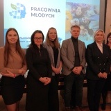 Starosta Szamotulski, Dyrektor Powiatowego Urzędu Pracy w Szamotułach oraz partnerzy Pracowni Młodych