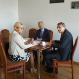 Porozumienie o współpracy pomiędzy Sądem Rejonowym a ZS nr 1 w Szamotułach