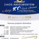 Zjazd Absolwentów z okazji 100-lecia istnienia LO im. Ks. Piotra Skargi w Szamotułach