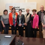 Starosta Szamotulski, Członek Zarządu, Dyrektor PCPR w Szamotułach oraz przedstawiciele organizacji pozarządowych