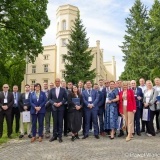 Uczestnicy posiedzenia inauguracyjnego Rady Rozwoju Obszaru Gospodarczego
