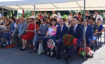 10-lecie imienia ppłk. Maksymiliana Ciężkiego - święto w Szkole Podstawowej