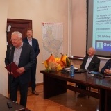 Pan Jacek Rutkowski podczas przemówienia