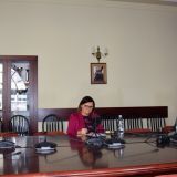 Widokonferencja z  Wojewodą Wielkopolskim Łukaszem Mikołajczykiem