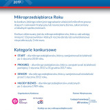 XV Edycja Konkursu na Mikroprzedsiębiorcę Roku
