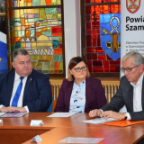 Spotkanie inauguracyjne działalność Dziennego Domu Opieki Medycznej w Pniewach