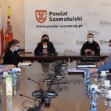 Posiedzenie Powiatowego Zespołu Zarządzania Kryzysowego (1)