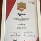 Złota Tarcza dla Zespołu Szkół nr 1 im. Powstańców Wielkopolskich we Wronkach (2)