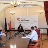 Posiedzenie Powiatowego Zespołu Zarządzania Kryzysowego (1)