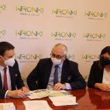 Spotkanie przedstawicieli powiatu w Samsung Electronics Poland Manufacturing