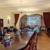 Wideokonferencja Wicewojewody Wielkopolskiego (1)