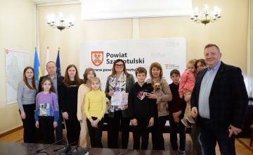 Wizyta Obywateli Ukrainy w Starostwie Powiatowym w Szamotułach (2)