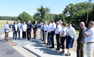Odbiór przebudowanej drogi powiatowej nr 1838P Wartosław - Lubowo (1)