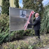 Odsłonięcie pamiątkowej tablicy 