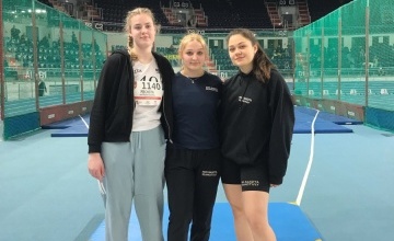 Lekkoatletyczne Halowe Mistrzostwa Wielkopolski - miotaczki w kole do pchnięcia kulą