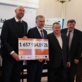 Włodarze na konferencji 