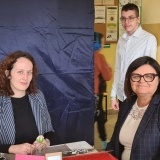 Starosta Beata Hanyżak na spotkaniu w 