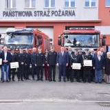 wręczenie promesy dla OSP Otorowo na zakup samochodu ratowniczo - gaśniczego (2)