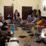 Starosta Szamotulski witający zebranych gości