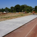 Powiatowe Centrum Lekkoatletyczne - plac budowy