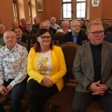 Starosta Szamotulski Beata Hanyżak, Prezes Sparty Szamotuły Maciej Bździel wraz byłymi piłkarzami i oldbojami Sparty Szamotuły