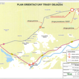 Plan objazdu przejazdu kolejowego