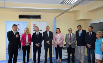 Uroczyste podsumowanie dofinansowania SOR w SP ZOZ w Szamotułach