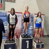 Zawodniczki na podium