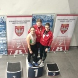 Zawodnicy na podium