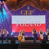 Zespół Tańca Polskiego Wronki podczas festiwalu w Tajlandii